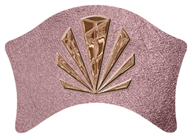 DABAN-602-BZ-SH-OR Bronze Sunburst Shimmer Orchid